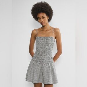 Wilfred Black and White Mini Dress